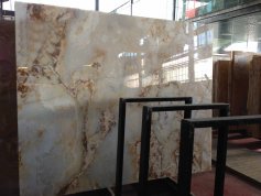 White marble onyx big slab